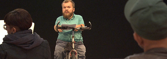 Photo: Preview picture of "Self-determined and empowering: Activists with disabilities"; linked to a video