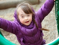 Photo: Girl with Down syndrome
